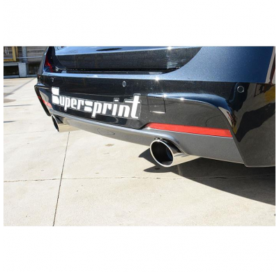 Escape Trasero Derecho-Izquierdo O100 - Bmw F30 / F31 (Sedan-Touring) 318i (3 Cyl./ B38 -136 Cv) 2016 -> Supersprint