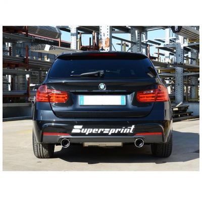 Escape Trasero Derecho-Izquierdo O100 - Bmw F36 Lci Gran Coupè 418i (3 Cyl./ B38 -136 Cv) 2016 -> Supersprint