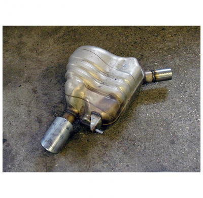 Escape Trasero Izquierdo O100 - Audi A5 Quattro Coupè 2.0 Tdi (170 - 177 - 190 Cv) '08 -> Supersprint