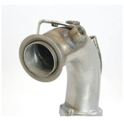 Turbo Downpipe Kit (Reemplaza Filtro Particulas Diesel)Con Tapones Para Los Racores De Presión Y Sensor O²  - Vw Golf Vi 2.0 Gtd