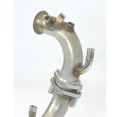 Turbo Downpipe Kit (Reemplaza Filtro Particulas Diesel)Con Tapones Para Los Racores De Presión Y Sensor O²  - Vw Golf Vi 2.0 Gtd