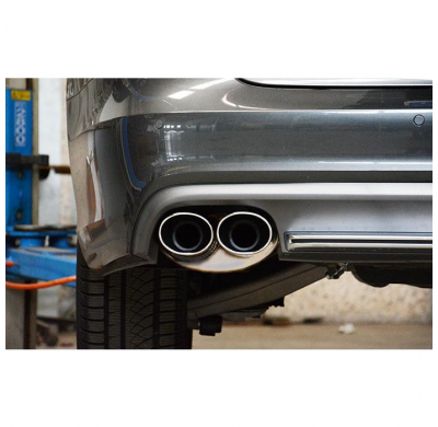 Escape Trasero Izquierdo 100x75 - Audi A6 C7 4g (Sedan + Avant) Quattro 2.8 Fsi V6 (204 Cv) 2011 -> 2014 ("Cat.- Back" ) Sup