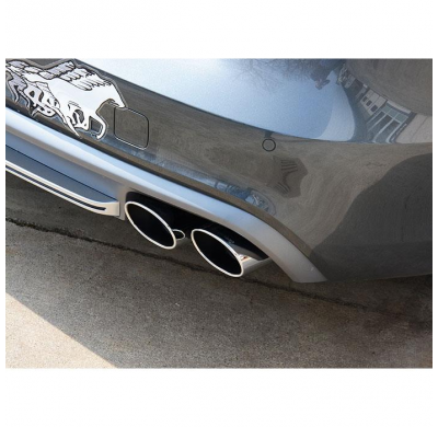 Rear Pipe Right 100x75(Muffler Delete) - Audi A6 C7 4g (Sedan + Avant) Quattro 3.0 Tdi V6 (204 - 245 Cv) 2011 -> 2014 Supersprin