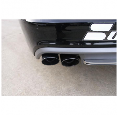 Tubo Trasero Izquierdo 100x75 Negro (Anula Silencioso) - Audi A6 C7 4g (Sedan + Avant) Quattro 3.0 Tdi V6 (204 - 245 Cv) 2011 ->