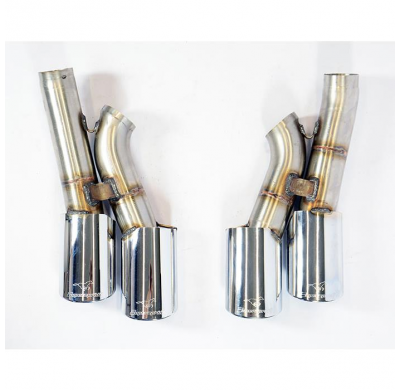 Colas De Escape Derecha-Izquierda 100x75  - Audi A6 C7 4g (Sedan + Avant) Quattro 3.0 Tdi V6 (204 - 245 Cv) 2011 -> 2014 Supersp