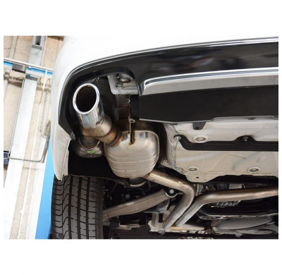 Colas De Escape Derecha-Izquierda 100x75 Negras - Audi A6 C7 4g (Sedan + Avant) Quattro 3.0 Bitdi V6 (313 Cv) 2012 -> 2014 Super