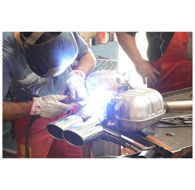 Colas De Escape Derecha-Izquierda 100x75 Negras - Audi A6 C7 4g (Sedan + Avant) Quattro 3.0 Bitdi V6 (313 Cv) 2012 -> 2014 Super