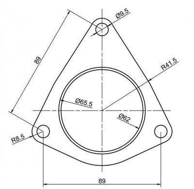Turbo Downpipe (Reemplaza Dpf)  Con Tapones Para Los Racores De Presión + Sensores De O2versión "Corta" - Comprobar La Pieza Oem