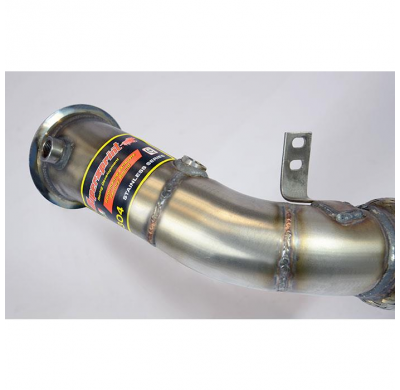 Turbo downpipe kit Derecho-Izquierdo (Reemplaza catalizador)Accepts the stock "Cat.-Back" system - BMW E71 X6 50iX xDrive V8 Bi-