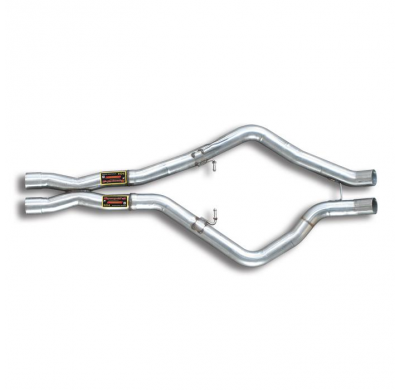 Kit Tubos Centrales Derecho - Izquierdo "X-Pipe" - Bmw E71 X6 Xdrive Active Hybrid (485 Cv) 2013 -> Supersprint