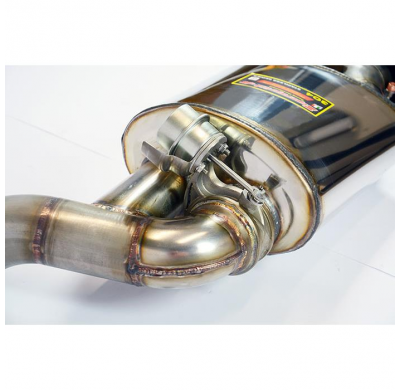 Escape Trasero Izquierdo 120x80 Con Valvula  - Mercedes C216 Cl 63 Amg 6.2 V8 (M156 - 525 Cv) 2007 -> 2010 (With Valve) Supe