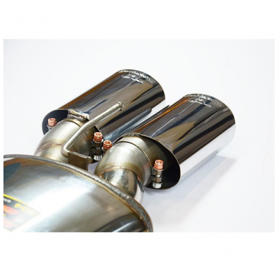 Escape Trasero Izquierdo 120x80 Con Valvula  - Mercedes C216 Cl 63 Amg 6.2 V8 (M156 - 525 Cv) 2007 -> 2010 (With Valve) Supe