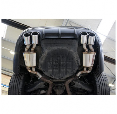 Escape Trasero Izquierdo 120x80 Con Valvula  - Mercedes C216 Cl 63 Amg 6.2 V8 (M156 - 525 Cv) 2007 -> 2010 (With Valve) Supe