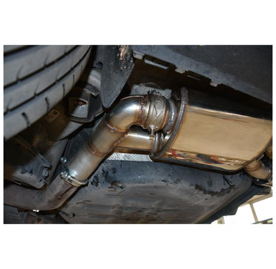 Escape Trasero Izquierdo 120x80 Con Valvula  - Mercedes C216 Cl 63 Amg 6.2 V8 (M156 - 525 Cv) 2007 -> 2010 (With Valve) Supe