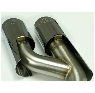 Kit Colas De Escape Derecha-Izquierda Oo100 - Porsche 958 Cayenne 3.6i Vr6 (300 Cv) 2010 -> 2013 Supersprint