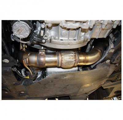 Tubo De Conexión Lightweight + Malla Flexible  - Mercedes X117 Cla 45 Amg Shooting Brake (360 Cv) 2015 -> Supersprint