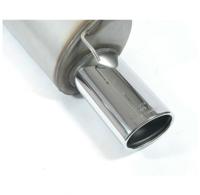 Escape Trasero 120x80 Acero 304 - Renault Clio I 1.8 16v Kat. Supersprint