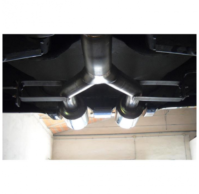 Tubo Trasero Oo 100 (Anula Silencioso)  - Vw Golf V 1.9 Tdi (105 Cv) '03 -> '08 Supersprint