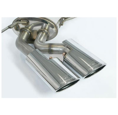 Rear exhaust Left 120x80  ALTERNATIVA - MERCEDES W164 ML 300 CDi V6 (204 CV) 2009 -> 2011 MERCEDES W164 ML 300 CDi V6 (204 CV) 2