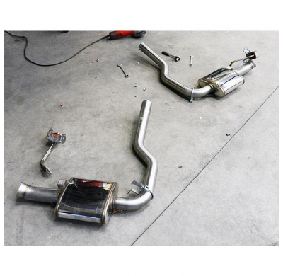 Escape Trasero Derecho-Izquierdo "Racing" - Porsche 957 Cayenne 3.0d (240 Cv) 2009 -> 2010 Supersprint