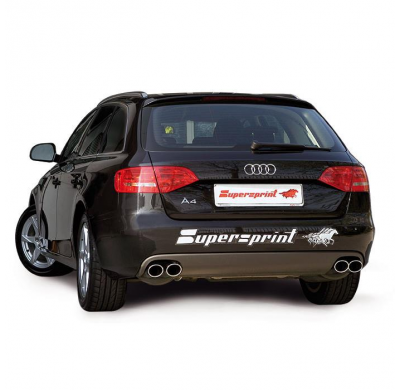 Escape Trasero Derecho 90x70 - Audi A4 B8 (Sedan + Avant) 2.7 Tdi V6 (190 Cv) 2008->2012 Supersprint