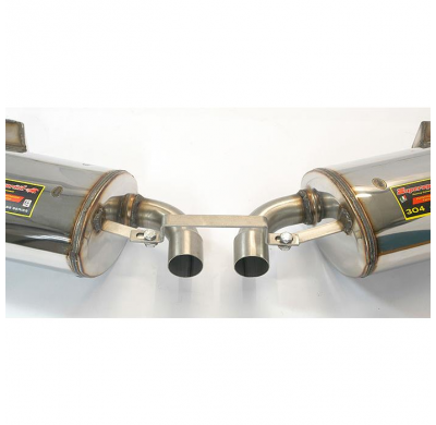 Escape Trasero Derecho-Izquierdo "Power Loop" - Porsche 987 Boxster S 3.2i (280 Cv) '05 -> '06 Supersprint