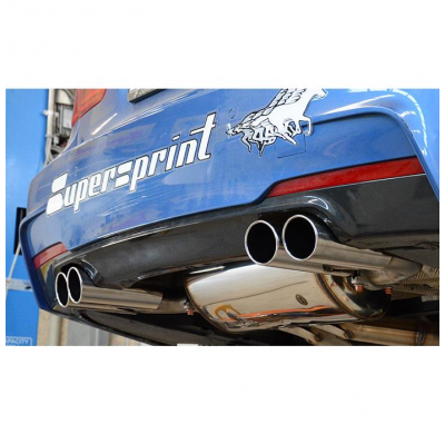 Escape Trasero Derecho-Izquierdo Oo80 - Bmw F30 / F31 Lci (Sedan-Touring) 340ix (326 Cv) 2015 -> Supersprint