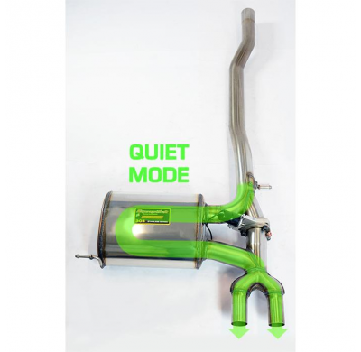 Escape Trasero - Mini F55 Cooper S (5 Door) 2.0t (B46 Engine - 192 Hp) '14-> (With Valve) Supersprint