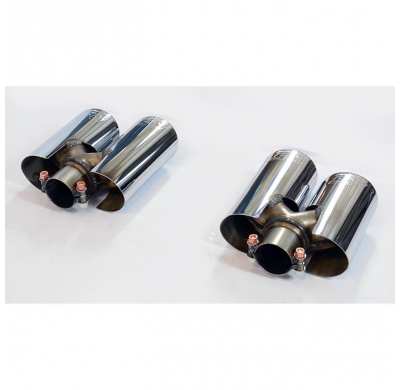 Kit Colas De Escape Derecha-Izquierda 4 Salidas 90x70 - Skoda Octavia 1.6 Tdi (90 Hp - 105 Hp) 2013 -> 2015 Supersprint