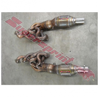 Downpipe + Catalizador Metalico Wrc (Soldar Al Colector Oem)  - Bmw E60 (Sedan) M5 5.0i V10 '05 -> Supersprint