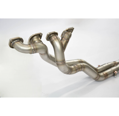 Colectores Derecho-Izquierdo - Bmw E46 M3 (Para V8 M62 4.4i - 4.6i Motor Conversion) Supersprint