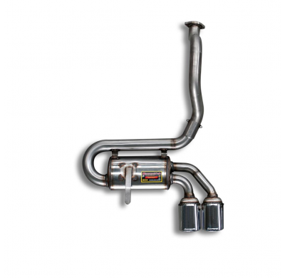 Escape Trasero Izquierdo  "Racing" 120x80. - Corvette C5 5.7i V8 '01 -> '03 Supersprint