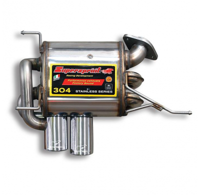 Escape Trasero "Power Loop" Oo 80 - Bmw E87 120i (177 Cv -Motor  N43 ) 2007 -> 2012 Supersprint