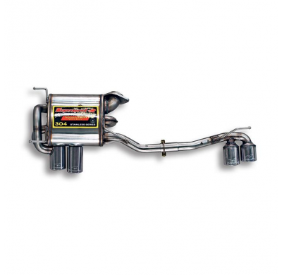 Escape Trasero "Power Loop" Derecho-Izquierdo Oo 80 - Bmw E87 120i (177 Cv -Motor  N43 ) 2007 -> 2012 Supersprint