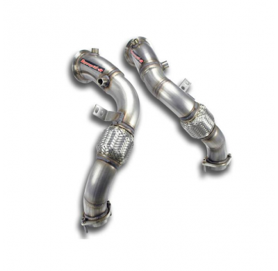 Turbo Downpipe Kit Derecho - Izquierdo (Reemplaza Catalizador Convertidor) - Bmw F07 Gt 550i Xdrive 2010 -> 2012 Supersprint