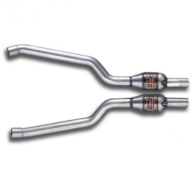 Tubo Delantero Con Catalizador Metalico Derecho-Izquierdo - Bmw E60 (Sedan) M5 5.0i V10 '05 -> Supersprint