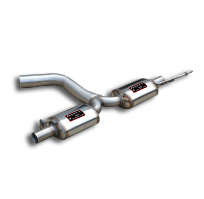 Escape Trasero Derecho-Izquierdo "Racing"  - Vw Golf Vi R Cabrio 2.0 Tsi (265 Cv) 2013 -> (ø70mm)  Supersprint