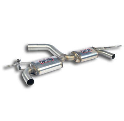 Escape Trasero "Racing" Derecho-Izquierdo  - Vw Golf V Gti "Edition 30" 2.0 Tsi (230 Cv) '07 -> '08 (ø65mm) Supersprint