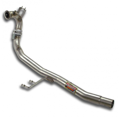 Turbo Downpipe Kit (Reemplaza Filtro De Partículas Diesel)Con Tapones Para Los Accesorios De Presión Y Sensor O² - Vw Passat Cc
