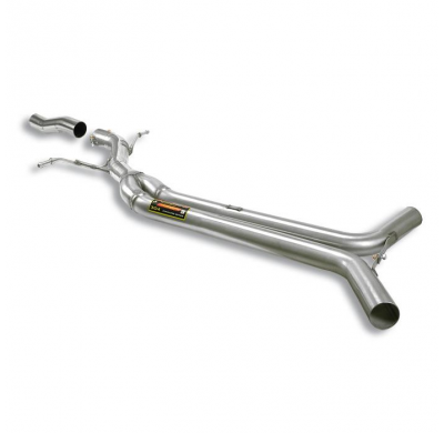 Tubo Central + Kit Sujeción Escape   - Audi A4 B8 L (Modelo Largo) (Sedan + Avant) 2.0 Tsfi (180 - 211 - 224 Cv) '13 -> '16