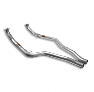 Kit Tubos Delanteros Derecho-Izquierdo  - Bmw E72 X6 Activehybrid (N63 Engine 485 Hp) 2009 -> 04/2011 Supersprint