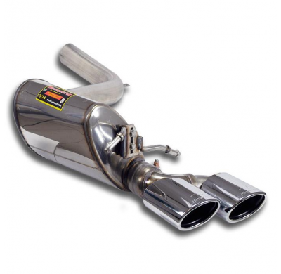 Escape Trasero Izquierdo 120x80 - Mercedes W204 C63 Amg V8 (Sedan + S.W.- M156 - 456 Cv) 2007 ->(Cat.-Back) Supersprint