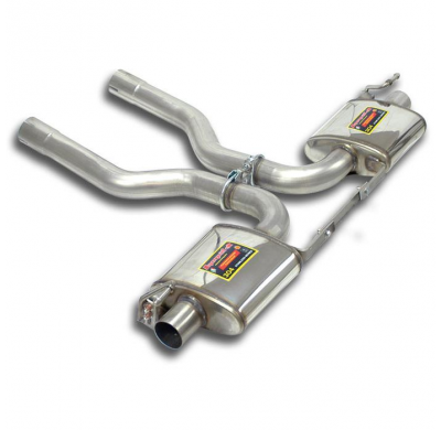 Escape Trasero Derecho-Izquierdo "Racing" - Porsche 958 Cayenne Turbo 4.8i V8 (520 Cv) 2014 -> 2018 Supersprint