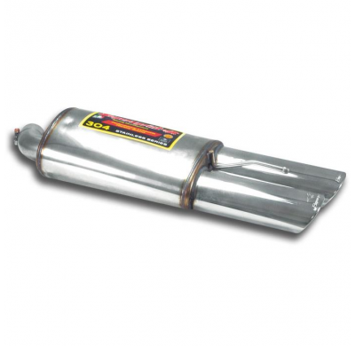 Escape Trasero Izquierdo 120x80 - Mercedes W221 S 600 V12 Bi-Turbo '06 -> '13 Supersprint