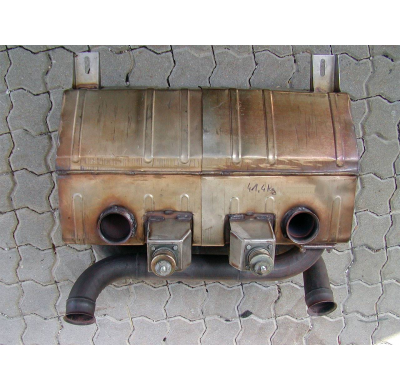 Tubos Traseros De Conexión Derecho-Izquierdo "By-Pass" (Reemplaza Escape Trasero Oem) - Lamborghini Murcielago Lp 640 V12 '0