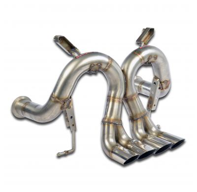 Tubo Trasero "X-Pipe" (Reemplaza Escape Trasero Oem)-22,0 Kg - Lamborghini Aventador Roadster Lp 720-4 V12 "50° Anniversario