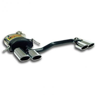 Kit Escape Trasero 4 Salidas 90x70 - Mercedes W209 Clk 240 V6 (170 Cv) '02 -> Supersprint