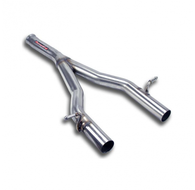 Tubo Central "Y-Pipe" - Mercedes W204 C 220 Cdi (170 Cv) '07 ->'09 Supersprint