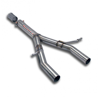 Tubo Central "Y-Pipe" - Mercedes R172 Slk 250 Cgi 2011 -> Supersprint