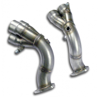 Tubos De Conexión  3->1 "Street" - Audi A6 C7 4g (Sedan + Avant) Quattro 2.8 Fsi V6 (204 Cv) 2011 -> 2014 Supersprint